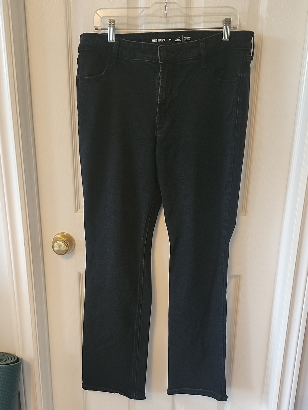 Old Navy Black Women's Boot-Cut Jeans